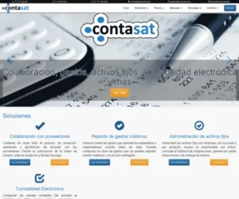 Conta-Sat.com(Contasat) Screenshot