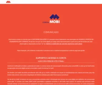 Conta.mobi(Comunicado Importante) Screenshot
