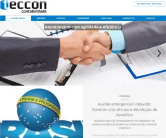 Contabilidadeteccon.com.br(Contabilidade Teccon) Screenshot