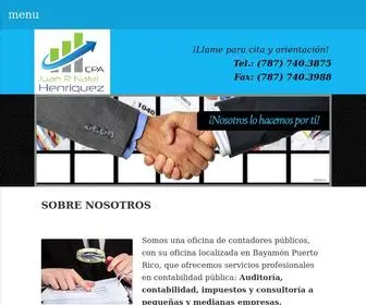 Contabilidadyplanillas.com(Puerto Rico (PR)) Screenshot