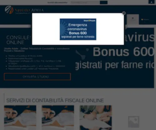 Contabilitastudioadela.it(Consulente Fiscale Online Per Aziende e Professionisti) Screenshot