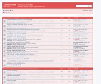 Contacafe.ro(Cafeneaua Contabila) Screenshot
