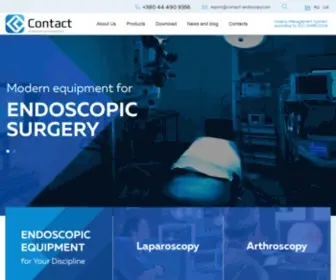 Contact-Endoscopy.com(Компанія "Контакт") Screenshot