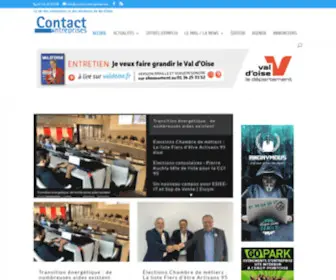 Contact-Entreprises.net(Site Web indisponible) Screenshot