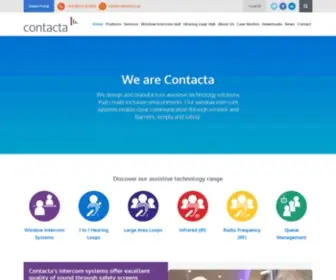 Contacta.co.uk(Contacta) Screenshot