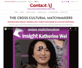 Contactaj.com.au(Contact AJ Australia's #1 Cross) Screenshot