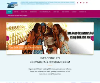 Contactallbulksms.com(Bulksms Provider In Nigeria Bulksms Gateway Bulksms Reseller Bulksms Marketing Bulksms Nigeria) Screenshot