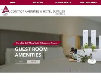 Contactamenities.com.my(Hotel Supplies Johor Bahru) Screenshot