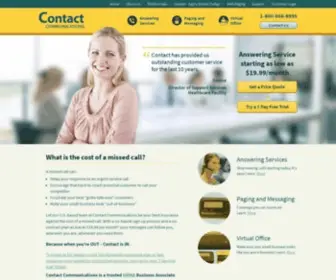 Contactbeep.com(Contact Communications) Screenshot