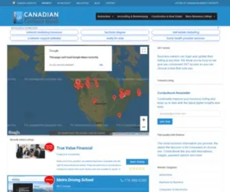 Contactbook.ca(Canadian Contact Book) Screenshot