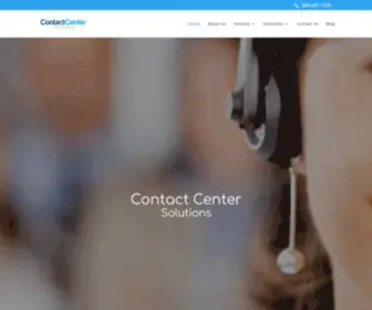 Contactcentersolutions.com(Contact Center Solutions) Screenshot