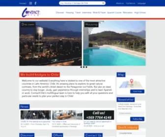 Contactchile.cl(Tu portal para informaciones y servicios en Chile) Screenshot