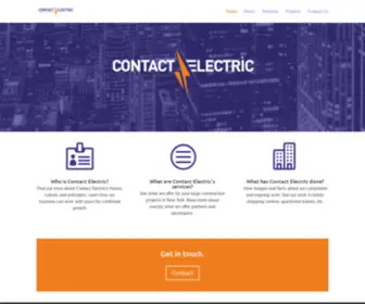 Contactelectriccorp.com(Contact Electric Corp) Screenshot