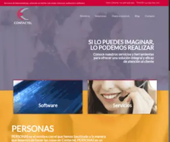 Contactel.es(Contactel, servicios de telemarketing) Screenshot