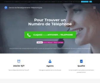 Contacter-Service-Client.com(Pour) Screenshot