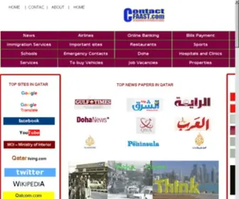 Contactfaast.com(All You Want Do in Qatar) Screenshot