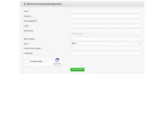 Contactfordetails.xyz(Create a new account) Screenshot