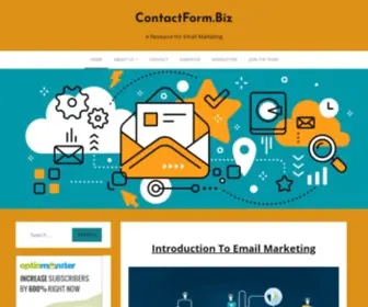 Contactform.biz(A Resource For Email Marketing) Screenshot
