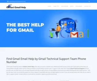 Contactgmailhelp.com(Contact Gmail Customer Service Technical Support Number) Screenshot