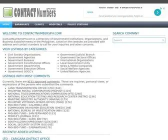 Contactnumbersph.com(Just Another Business Directory) Screenshot