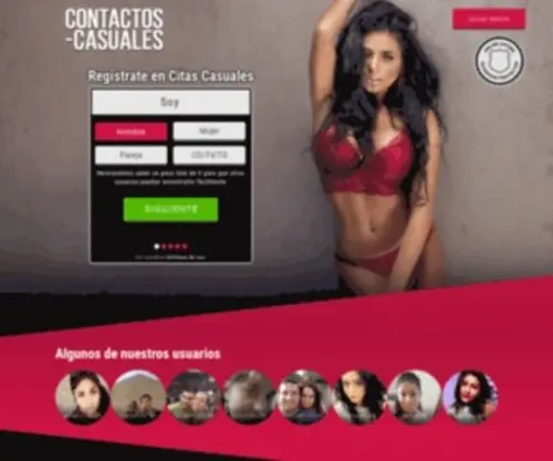 Contactos-Casuales.com(Contactos Casuales) Screenshot