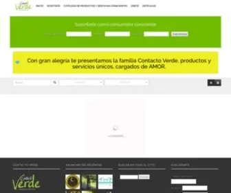 Contactoverde.com.co(Directorio De Emprendimientos Conscientes) Screenshot