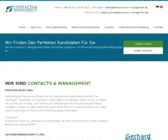 Contacts-Management.de(Contacts and Management) Screenshot