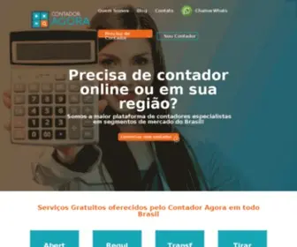 Contadoragora.com(Marketing Contábil) Screenshot