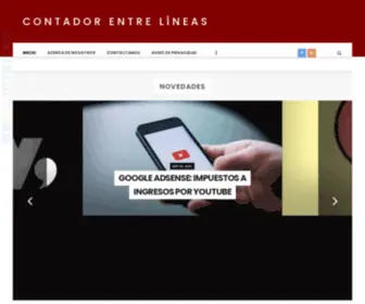 Contadorentrelineas.com(Contador) Screenshot