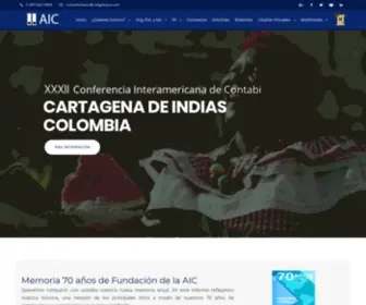 Contadores-Aic.org(Asociación Interamericana de Contabilidad) Screenshot