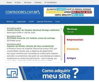 Contadores.cnt.br(O seu portal contabilista) Screenshot