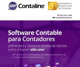 Contaenlinea.cl(Software Contable para Contadores) Screenshot