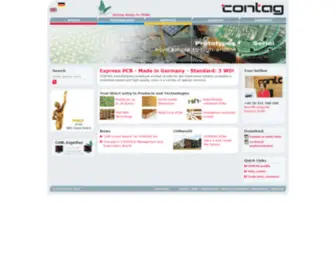 Contag.eu(Express circuit boards (PCB)) Screenshot