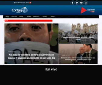 Contagioradio.com(Contagio Radio) Screenshot