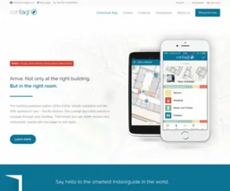 Contagt.com(The smart Indoorguide) Screenshot