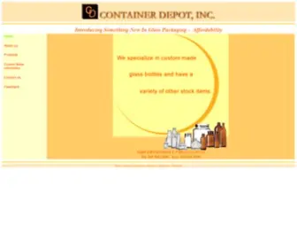 Containerdepotinc.com(Container Depot) Screenshot