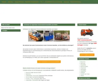 Containerdienst-Regional.de(Containerdienst) Screenshot