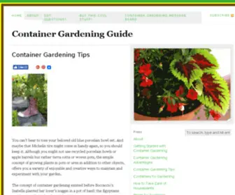 Containergardeningtips.com(Forsale Lander) Screenshot