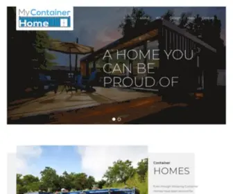 Containerhome.co.za(My Container Home) Screenshot