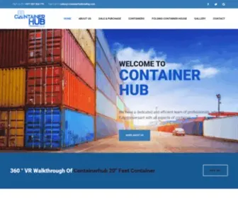 Containerhubtrading.com(Container Hub Trading) Screenshot