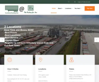 Containerparking.com(Container Parking) Screenshot