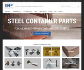 Containerpro.com.au(Container Pro) Screenshot