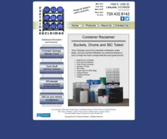 Containerreclaimer.com(Container Reclaimer) Screenshot