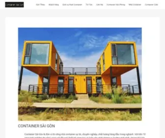 Containersaigon.vn(CONTAINER SÀI GÒN ⋆ Container văn phòng) Screenshot