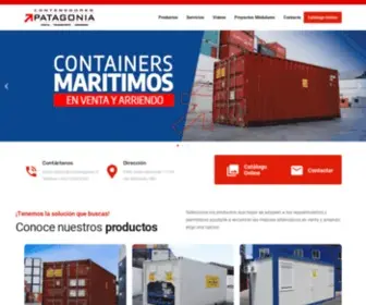 Containerspatagonia.cl(Venta de containers) Screenshot