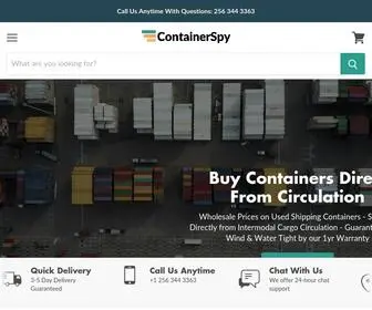 Containerspy.com(Container Spy) Screenshot
