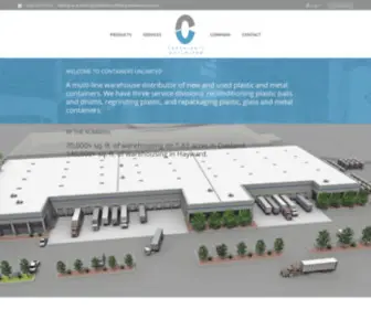 Containersunlimited.com(Containers Unlimited) Screenshot