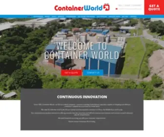Containerworld.co.za(Container world) Screenshot