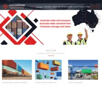 Containerzone.com.au(Containerzone) Screenshot