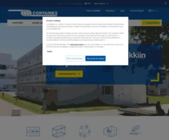 Containex.fi(CONTAINEX (FI)) Screenshot